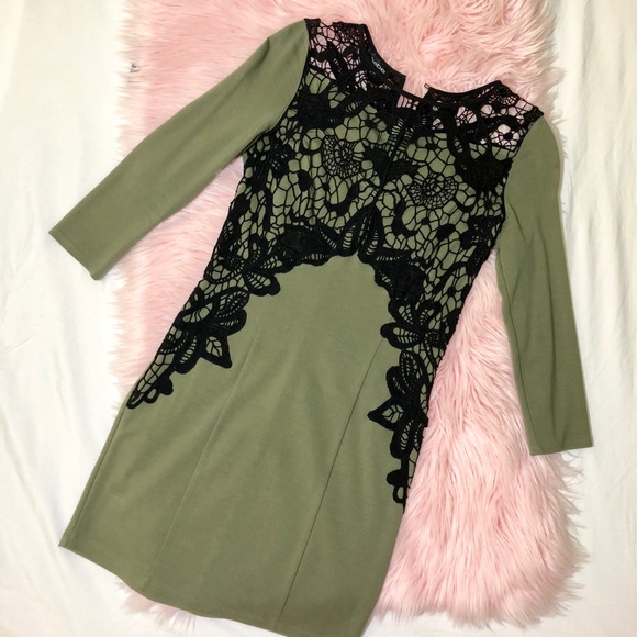 bebe Dresses & Skirts - Bebe Lace Formal Dress